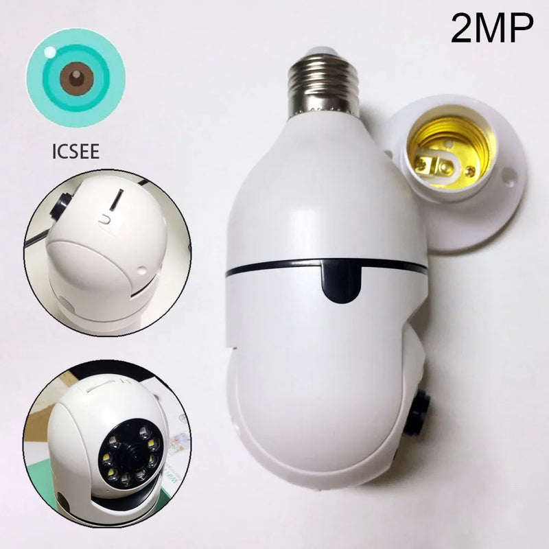 Câmera lâmpada 360° full HD wifi
segurança discreta e inteligente para sua casa