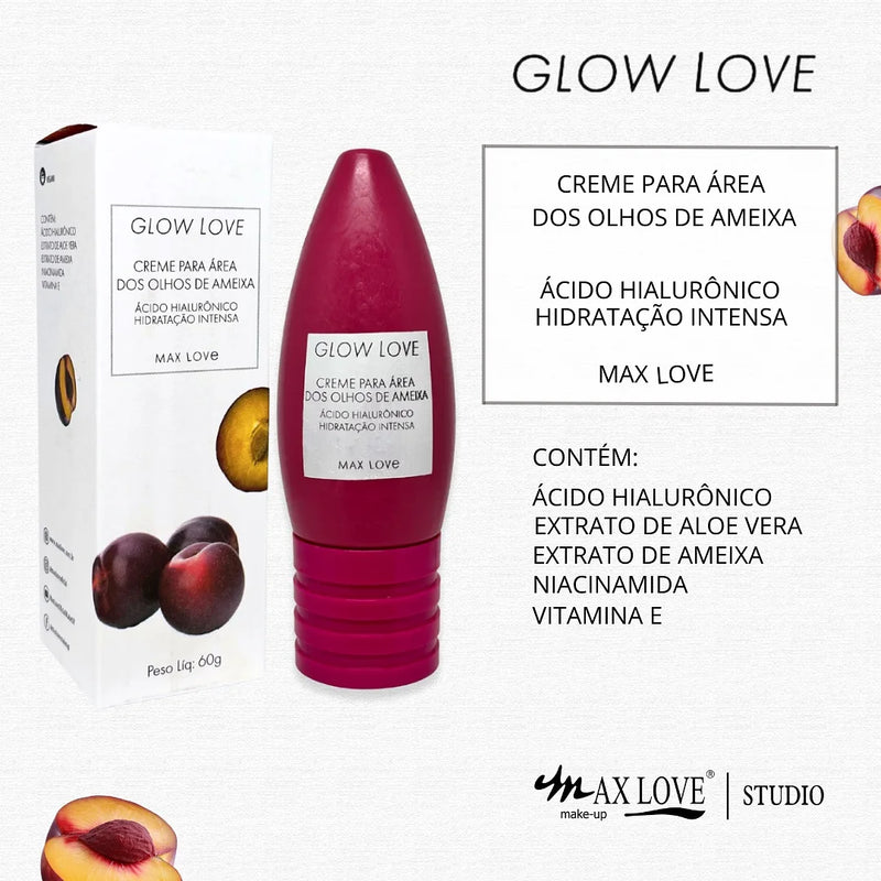 Kit Completo 5 itens Linha Glow Love Ameixa Max Love