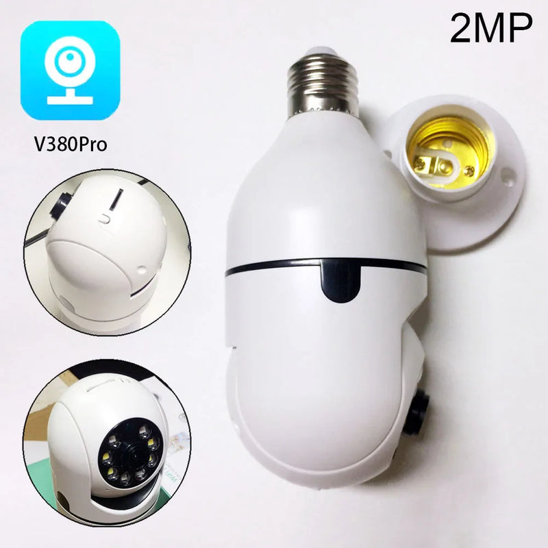 Câmera lâmpada 360° full HD wifi
segurança discreta e inteligente para sua casa
