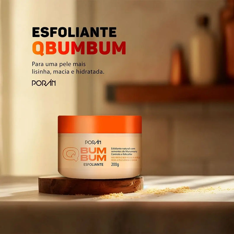 Esfoliante Natural Vegano
 Q Bum Bum Porán