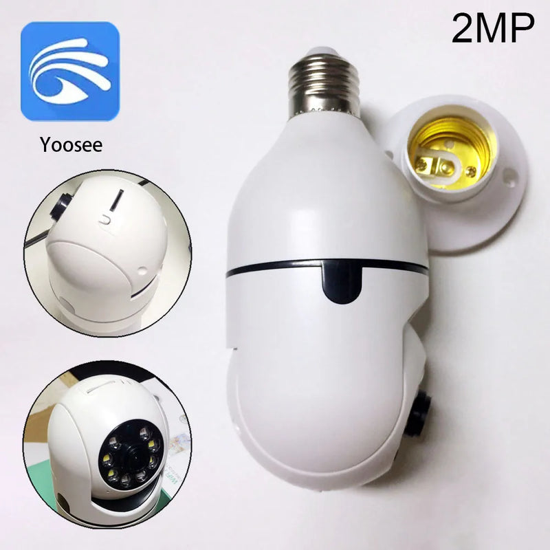 Câmera lâmpada 360° full HD wifi
segurança discreta e inteligente para sua casa